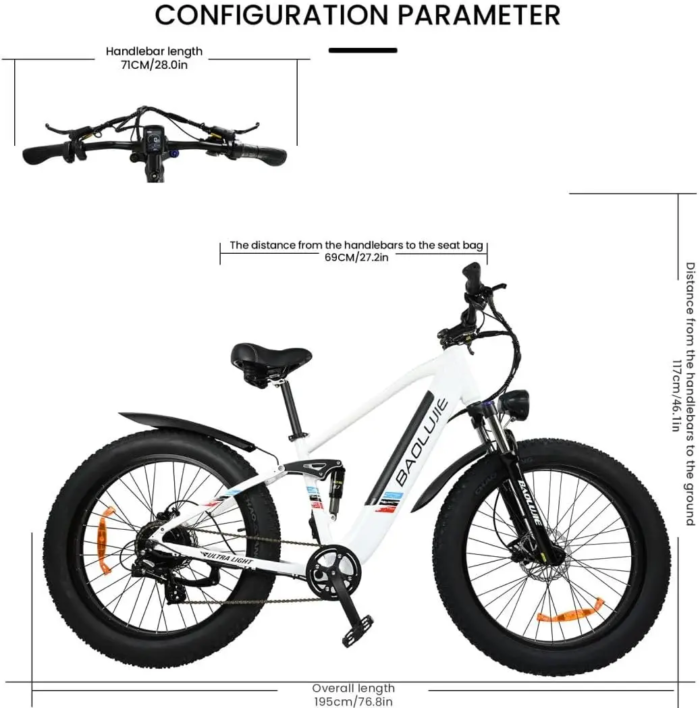 DP-2615 Commuting Bike for Adults 17