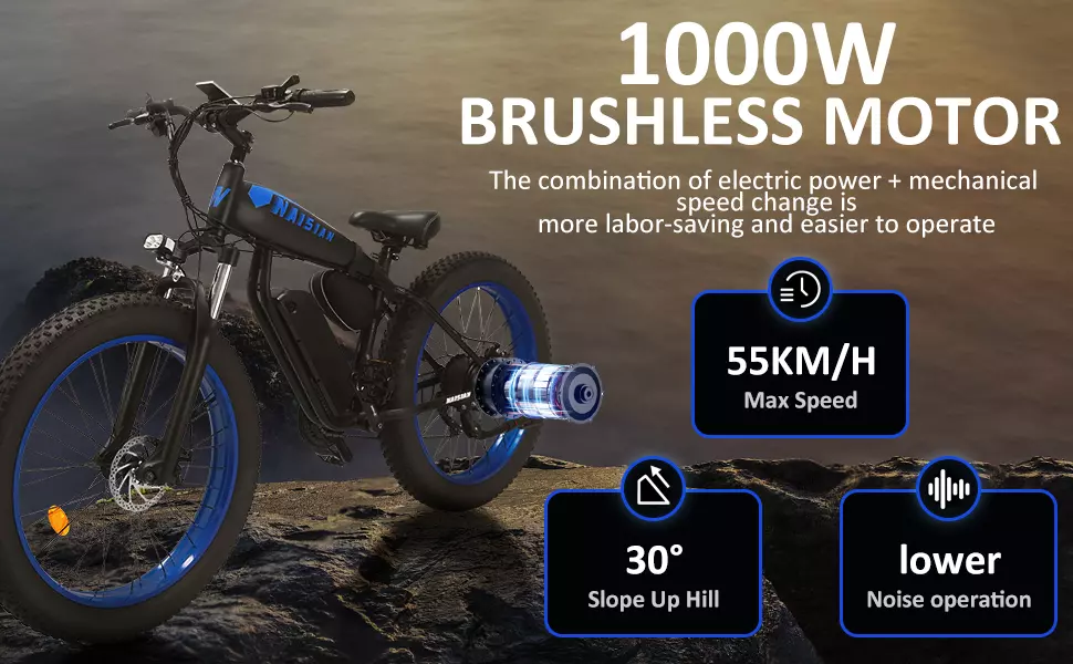 Naisian 26″ Electric Bike for Adults Description 2