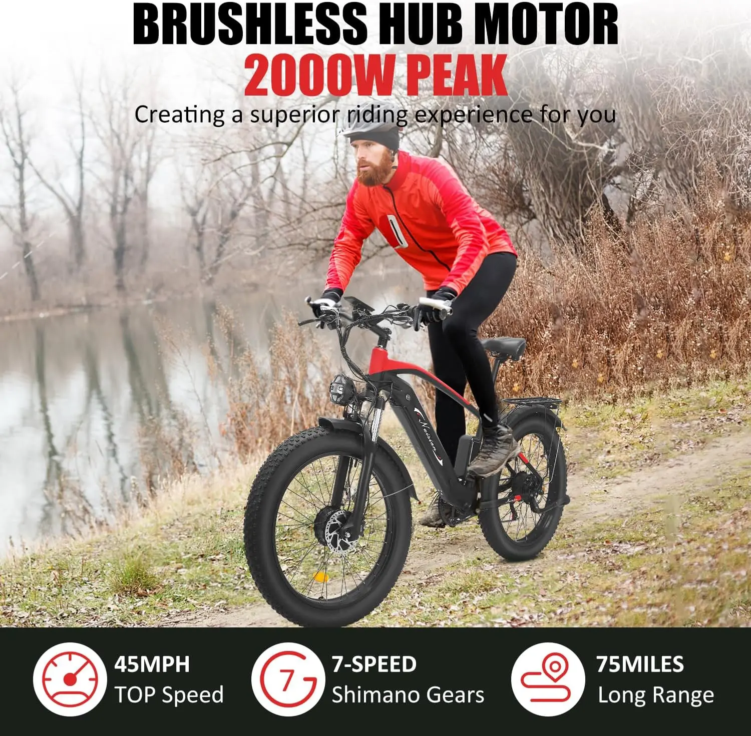 Naisian Mountain Electric Bike for Adults 1