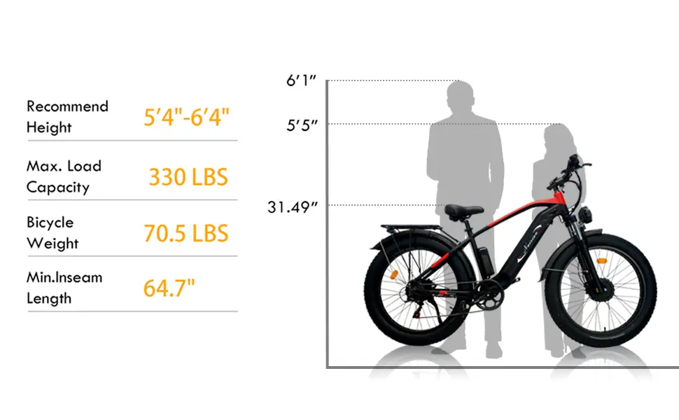 Naisian Mountain Electric Bike for Adults Description 7