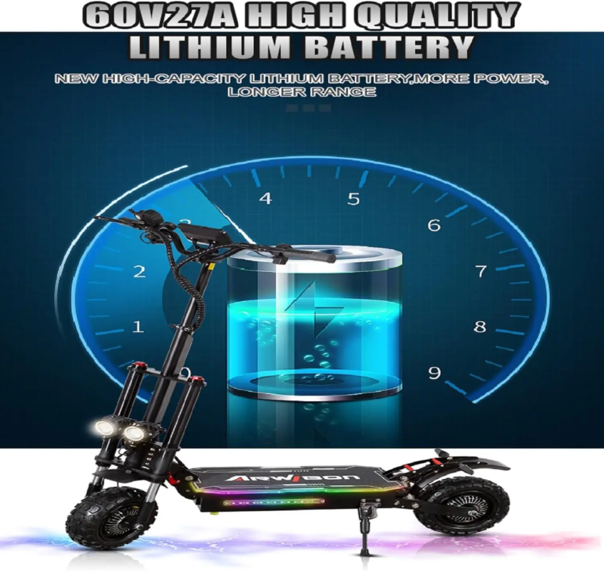 Q12 Electric Scooter 6000W 2
