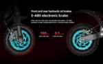 S3 Electric Scooter 6000W Dual Drive Motor with Seat 3