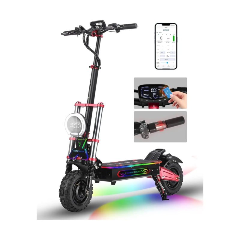 S5 Electric Scooter 6000W Dual Drive Motor with Seat
